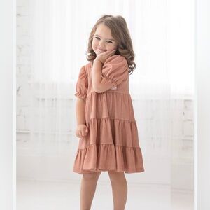 Isobella & Chloe Glittering Pink Dress boutique 4